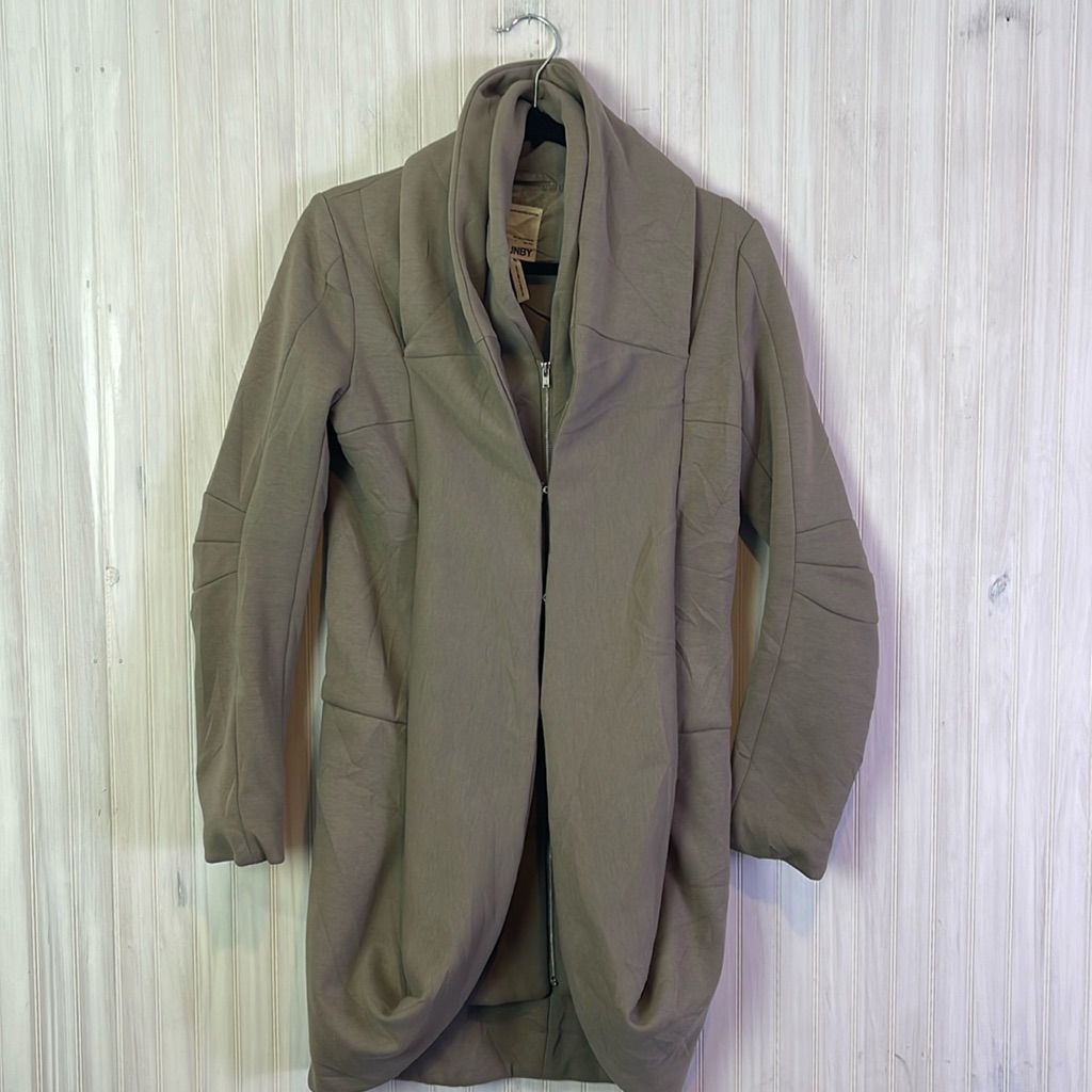 Jnby Deconstructed Scarf Coat Medium